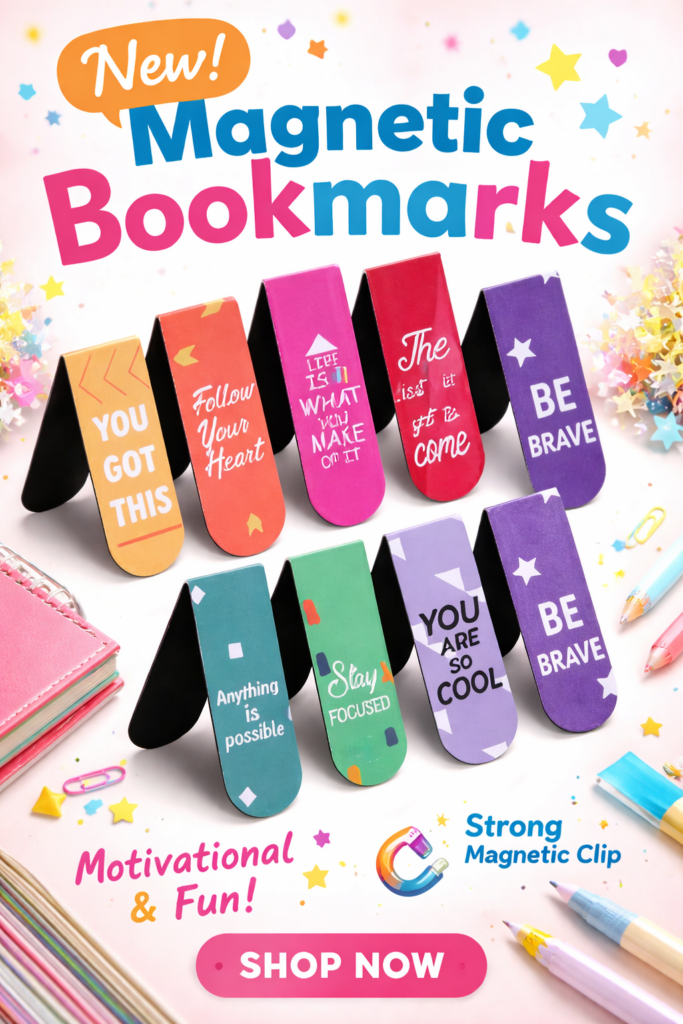 magnetic bookmark