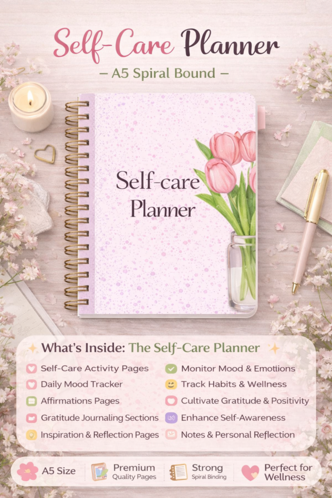 Self Care Planner Note