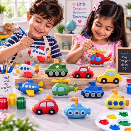 DIY Painting 5 vehicles Combo Pack 🎨