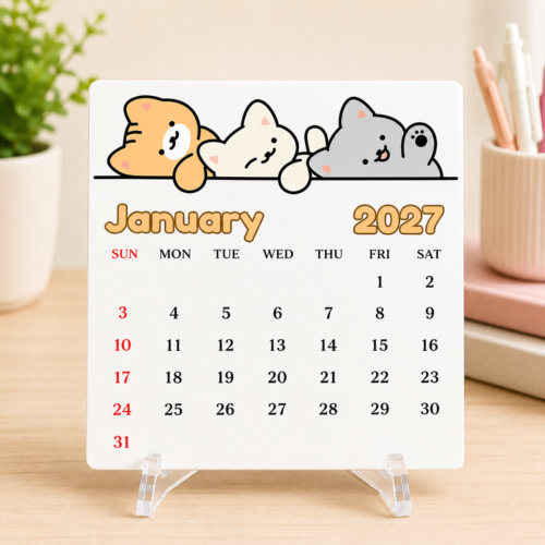 Adorable & Cute Cat Calendars