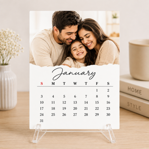 Customisable Family Photo Calendar
