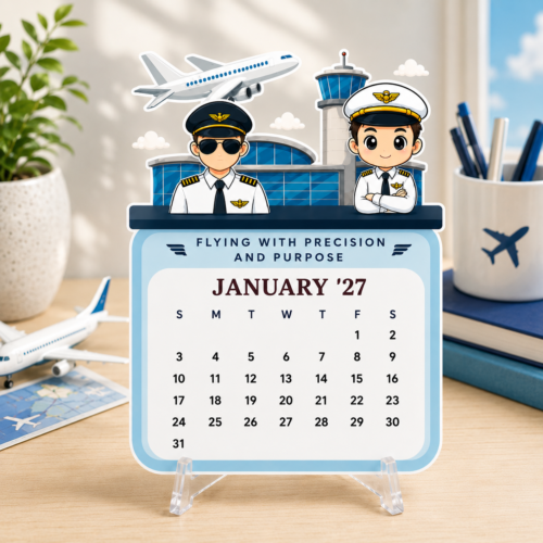 Cute aviation-themed design