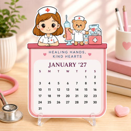 Cute nurse-themed Calendar