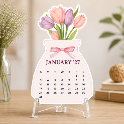 2027 Elegant Floral Calendar