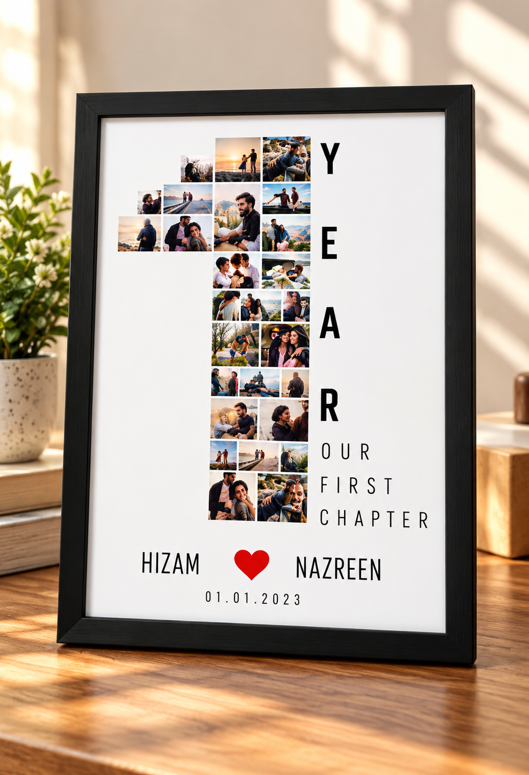 Personalized A4 Memory Frame - Handora