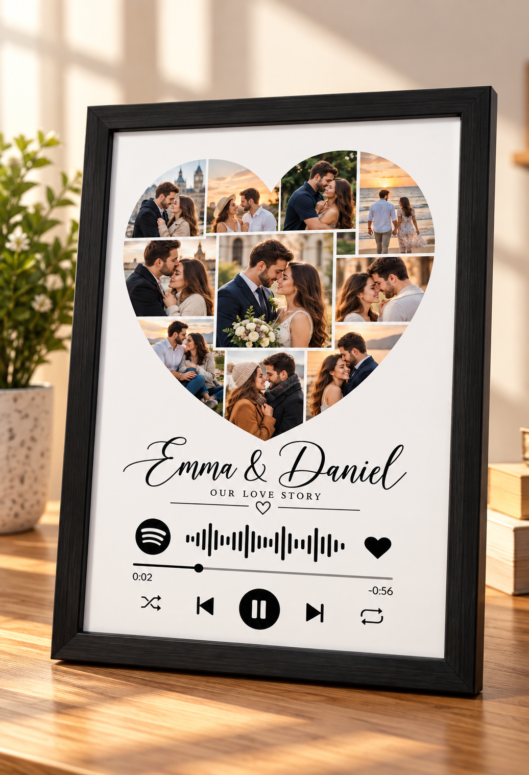 Personalized A4 Memory Frame - Handora